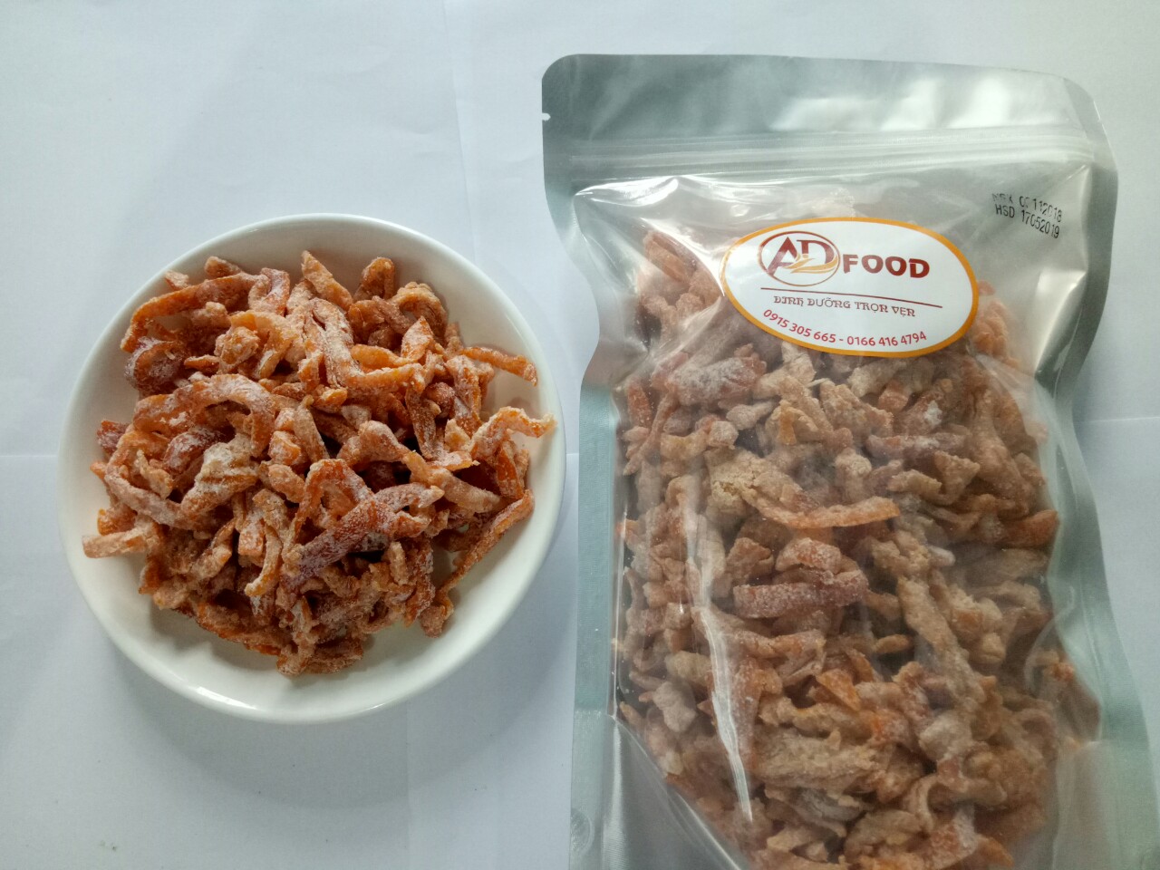 500g mứt trần bì bao ngon_monhi_food