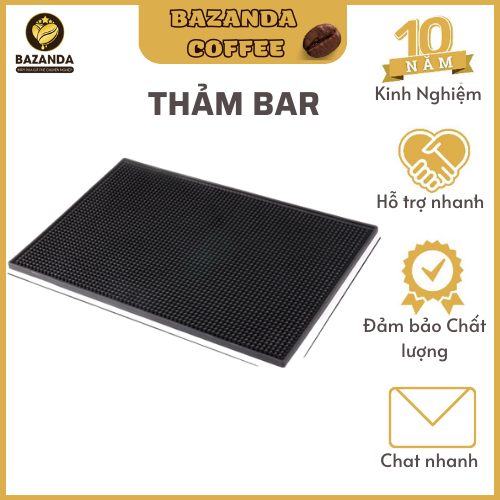 Thảm lót cao su quầy bar 45x30 cm