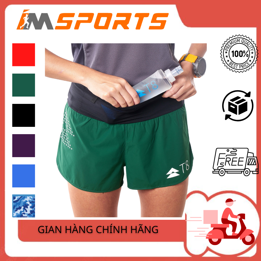 Quần short chạy bộ nữ t8 v2