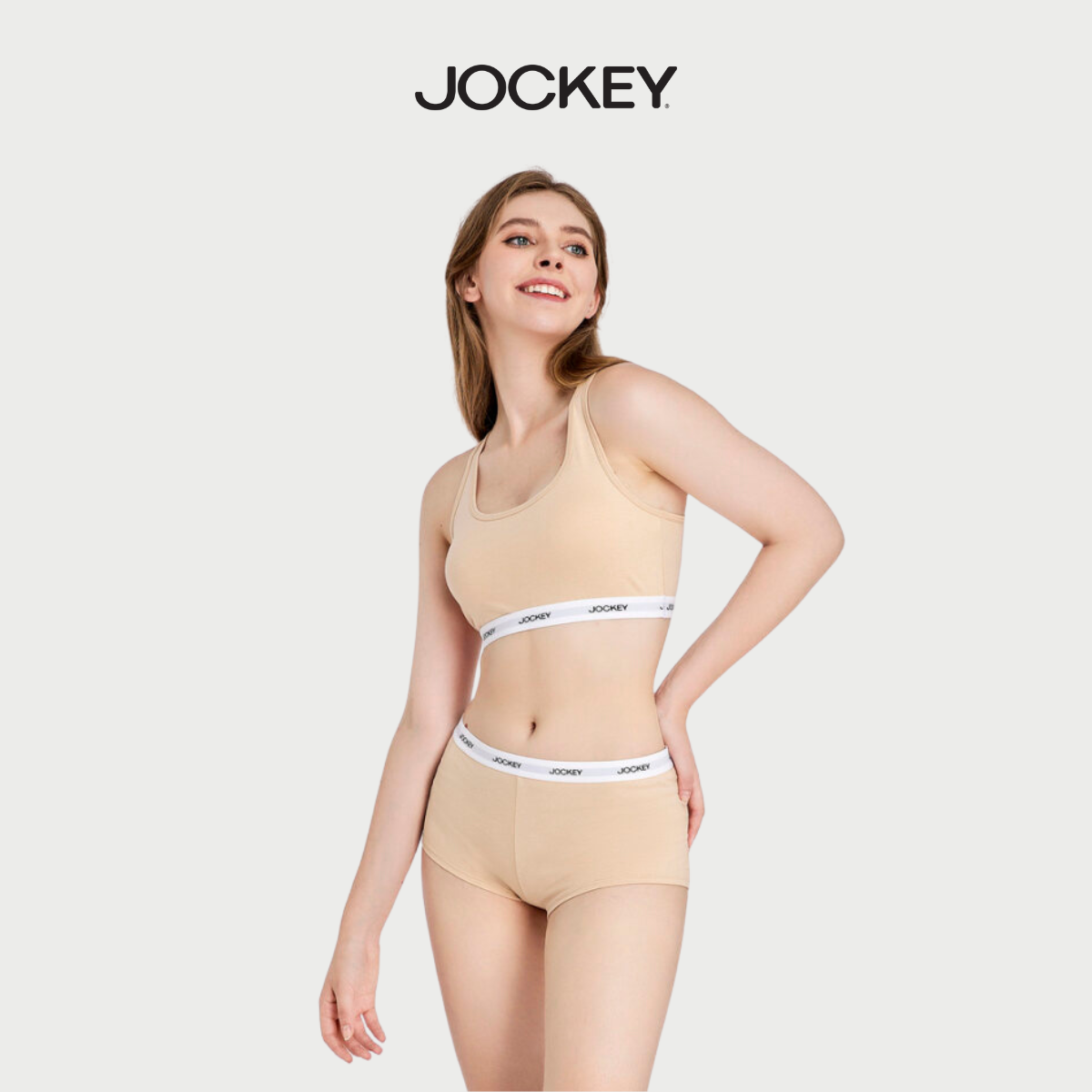 Quần lót nữ dáng Boyshort Jockey Generation Cotton siêu mềm mại - J4008