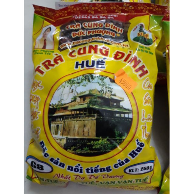 Trà cung đình Đức Phượng G8 250gr đặc sản Huế