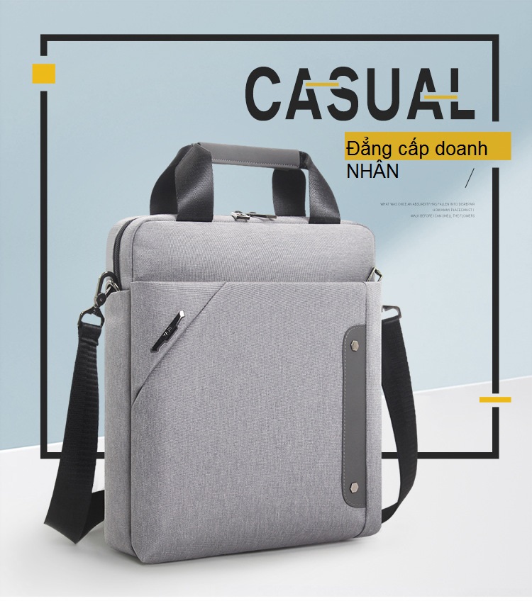 (DÂN CÔNG SỞ KHÔNG THỂ BỎ QUA) Túi văn phòng cao cấp - Dáng Đứng - Đẳng Cấp Doanh Nhân - để vừa tài liệu A4,LAPTOP, IPAD 12,9 Inch TV19 thatchatstore