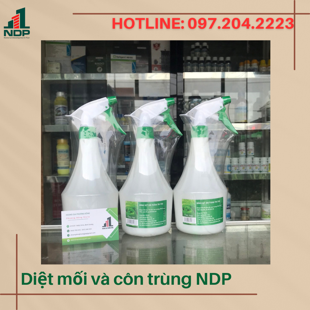 Bình xịt tưới cây an toàn 750ml & 500ml