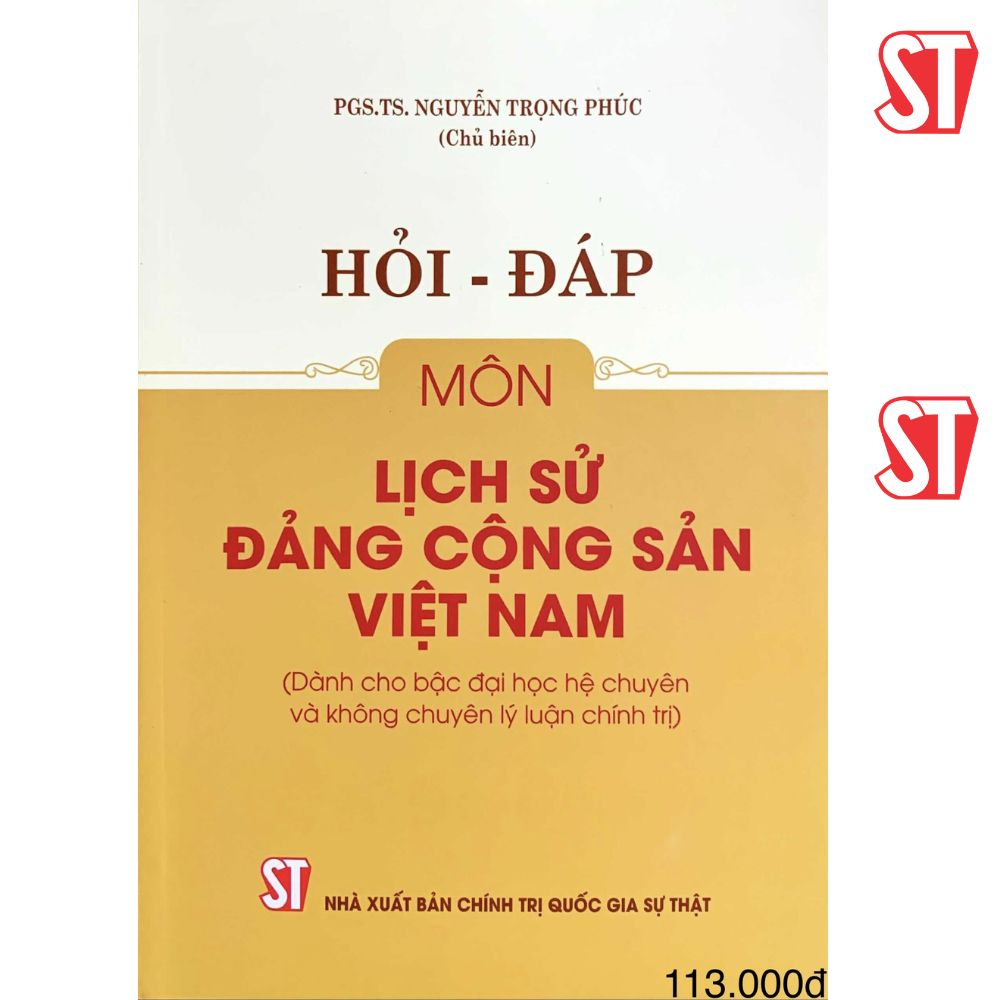 Hỏi - đáp môn lịch sử đảng cộng sản việt nam