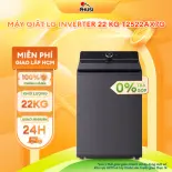 [Trả góp 0%] Máy giặt LG Inverter 22 kg T2522AX7G - Hàng Chính Hãng - Mới 100%