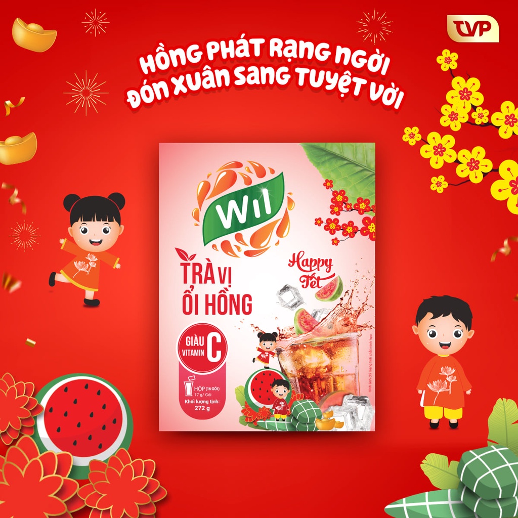 Trà hòa tan vị ổi hồng - wil
