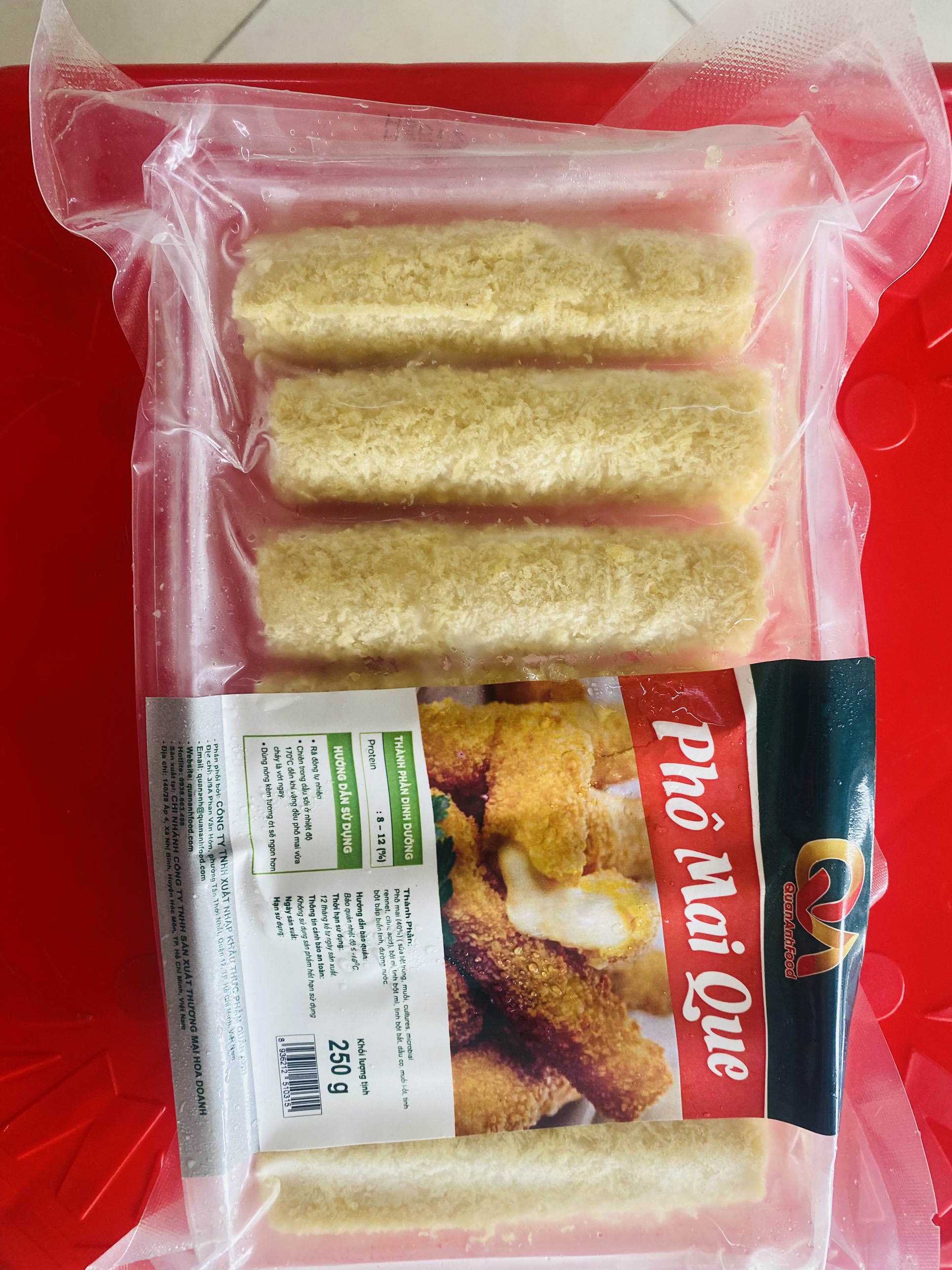 - phô mai que 250g