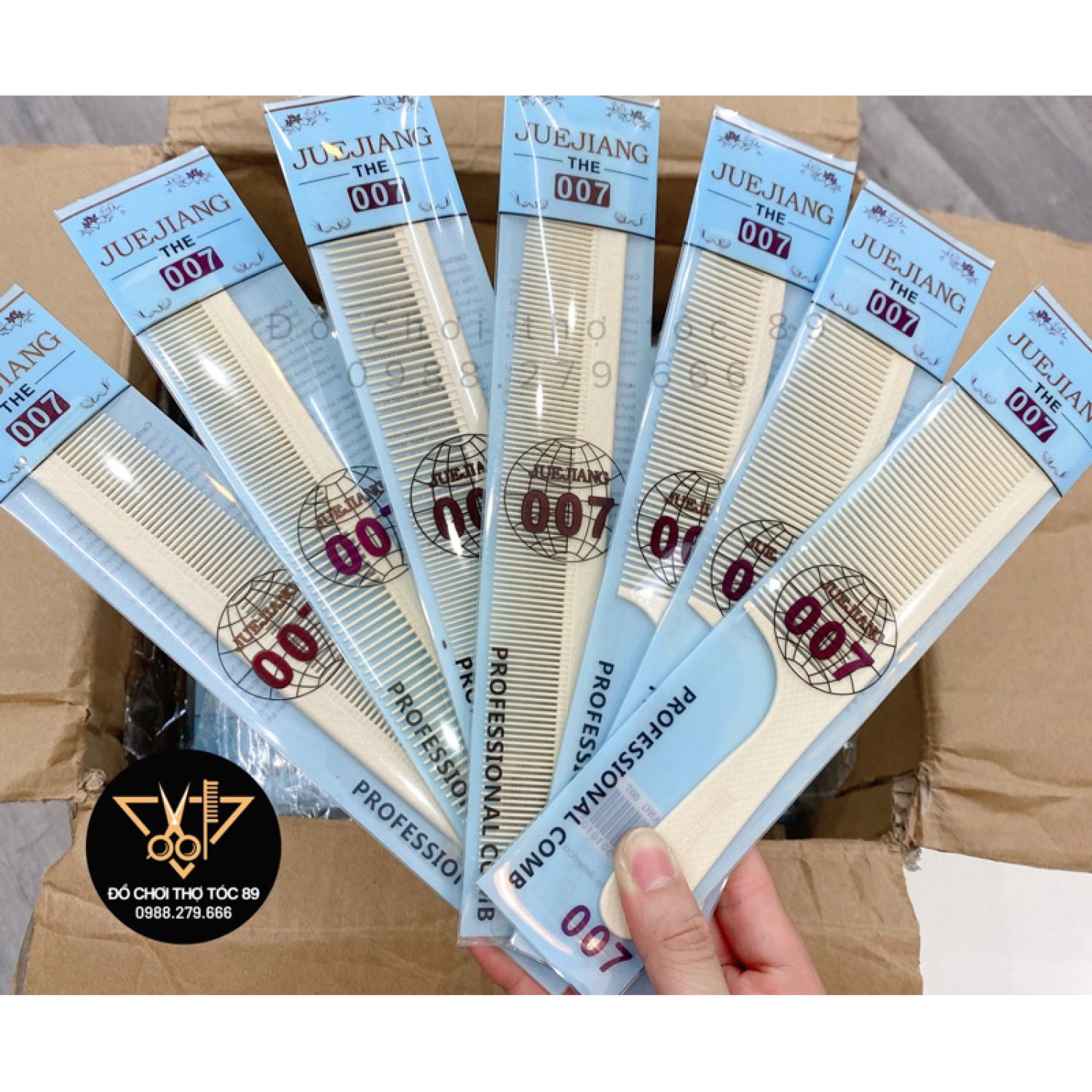 ❌Giá sỉ❌ Lược cắt tóc America 007 đủ mẫu mã