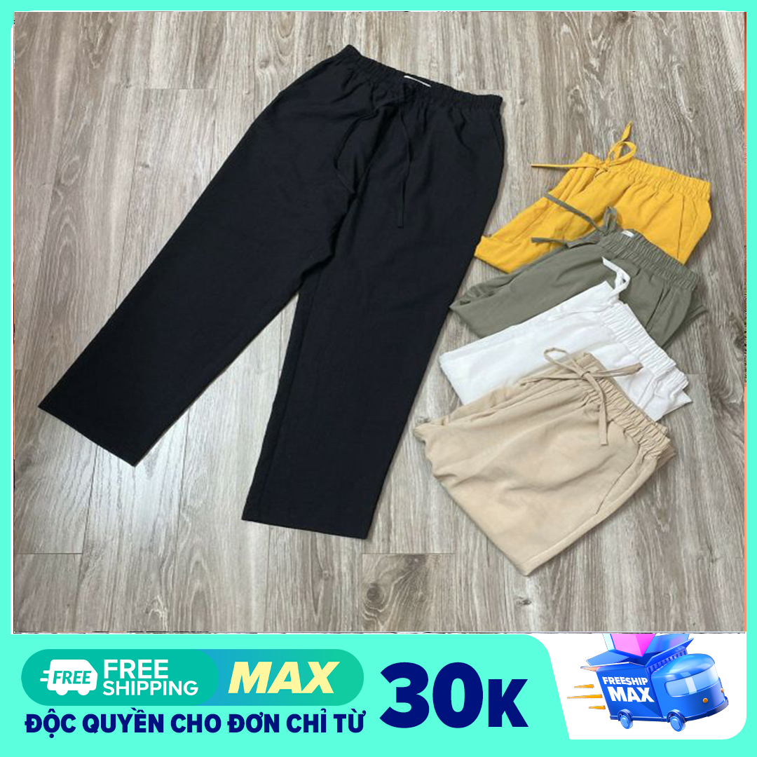 Quần baggy nữ , quần đũi baggy xước hàn cao cấp , Kiểu dáng trẻ trung phù hợp nhiều lứa tuổi , Chất vải đũi xước hàn cao cấp vô cùng thoải mái , mềm mát , phối đồ sang chảnh , giá hấp dẫn , hỗ trợ ship - N3T shop