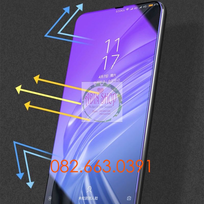 [HCM]Cường Lực Samsung bảo vệ mắt ánh tím Samsung A70/A75/A71/A80/A81/A90 nano dẻo