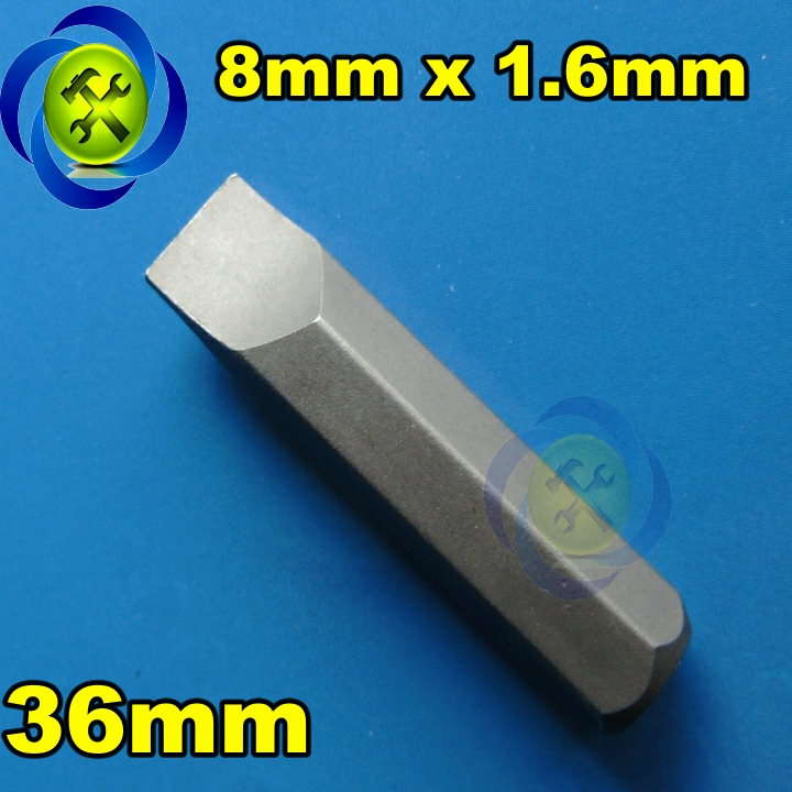 Mũi vít dẹp đóng kingtony 183608s 8.0mm x 1.6mm x 36mm