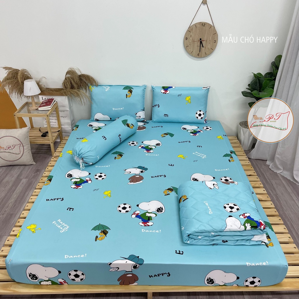 Ga chống thấm, drap chống thấm chính hãng pt 2 trong 1 bảo vệ đệm tuyệt đối không mùi khó chịu
