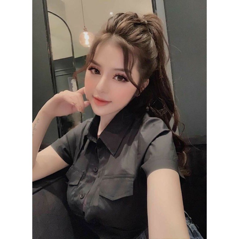Áo sơ mi túi hộp bigsize 55 đến 90 ký