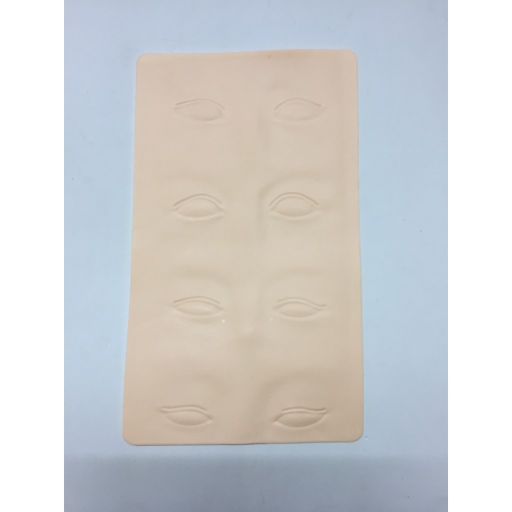 [HCM]5 miếng - Da giả tập 3D hình Mắt - Tập phun xăm Lông Mày và Mí mắt