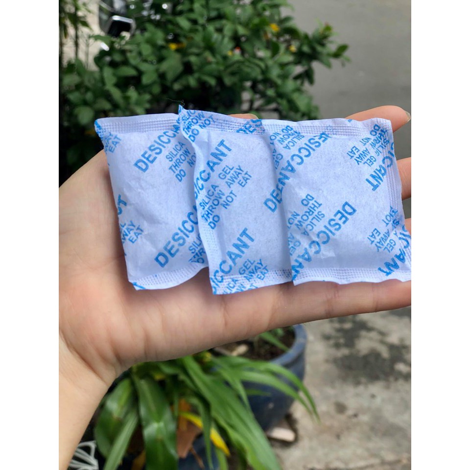 20 gói hút ẩm silicagel - hút ẩm cho giày dép, thực phẩm- chống ẩm mốc