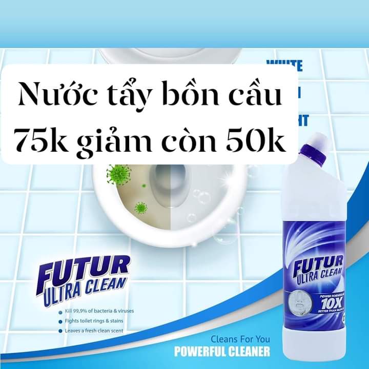 Nước tẩy bồn cầu futur