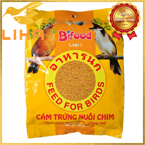 Cám trứng bifood vàng 500gr - thức ăn chim cảnh