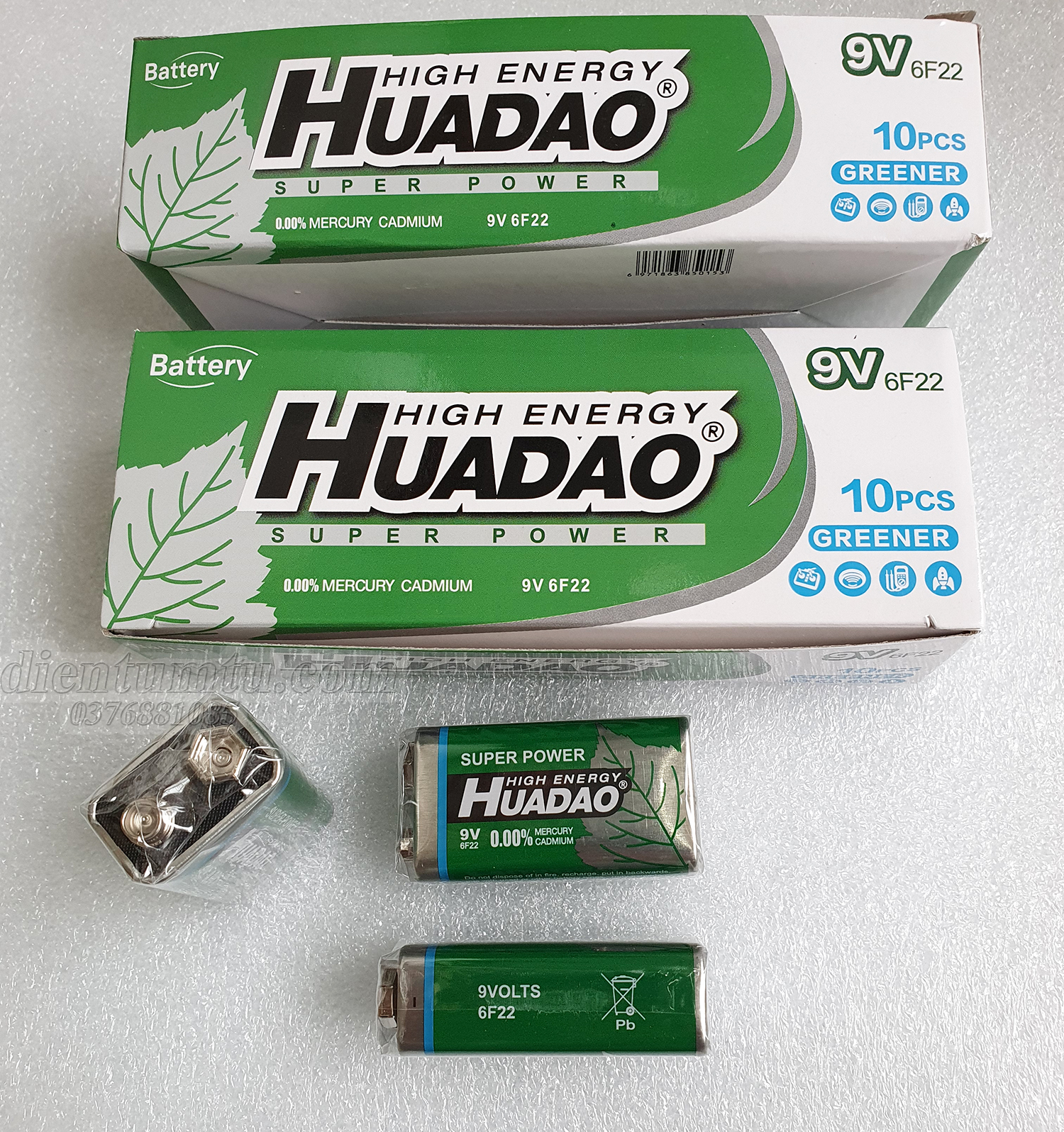 Pin vuông 9v - loại tốt