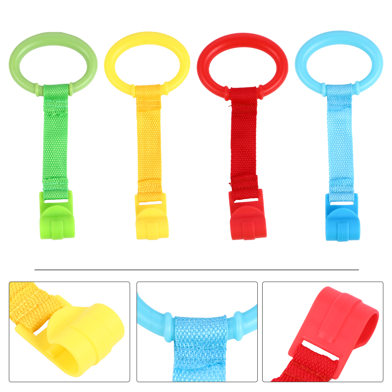 Mixic 4PCS Portable Baby Pull Ring Baby Stand Up Up Baby Baby Cot