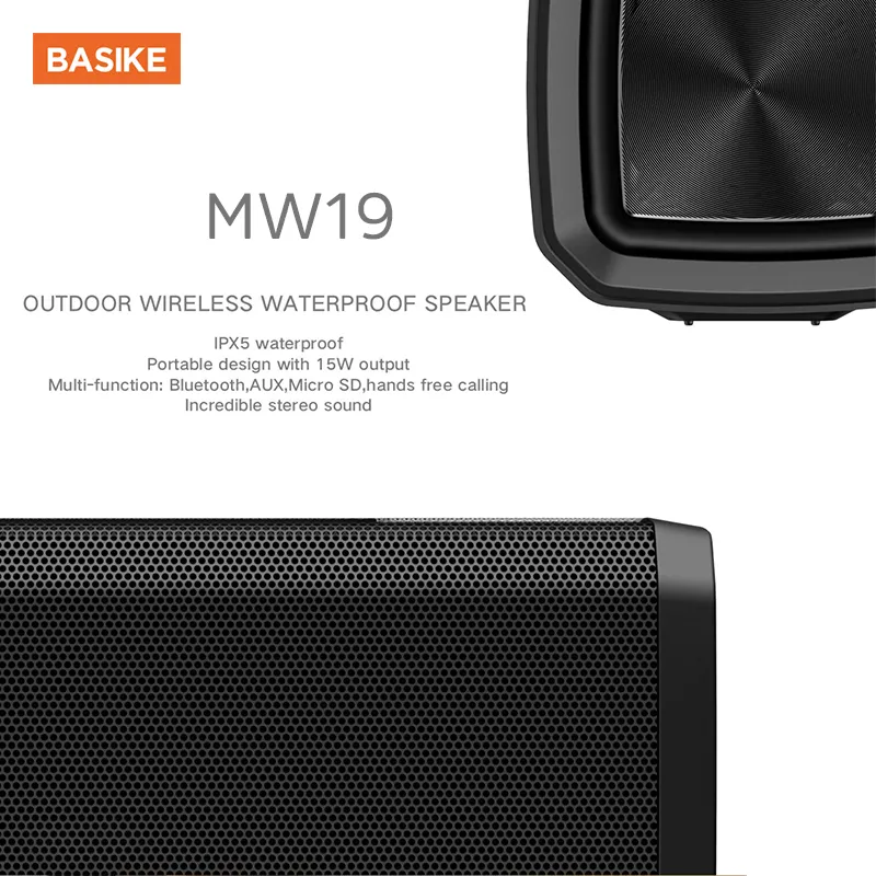 BASIKE 3D (chế độ âm thanh vòm) Loa Bluetooth Chơi Loa Bluetooth chống nước không dây ngoài trời TWS cho iPhone Xiaomi(MW19) - 332.000 đ 1 BASIKE 3D (chế độ âm thanh vòm) Loa Bluetooth Chơi Loa Bluetooth chống nước không dây ngoài trời TWS cho iPhone Xiaomi(MW19) - 332.000 đ