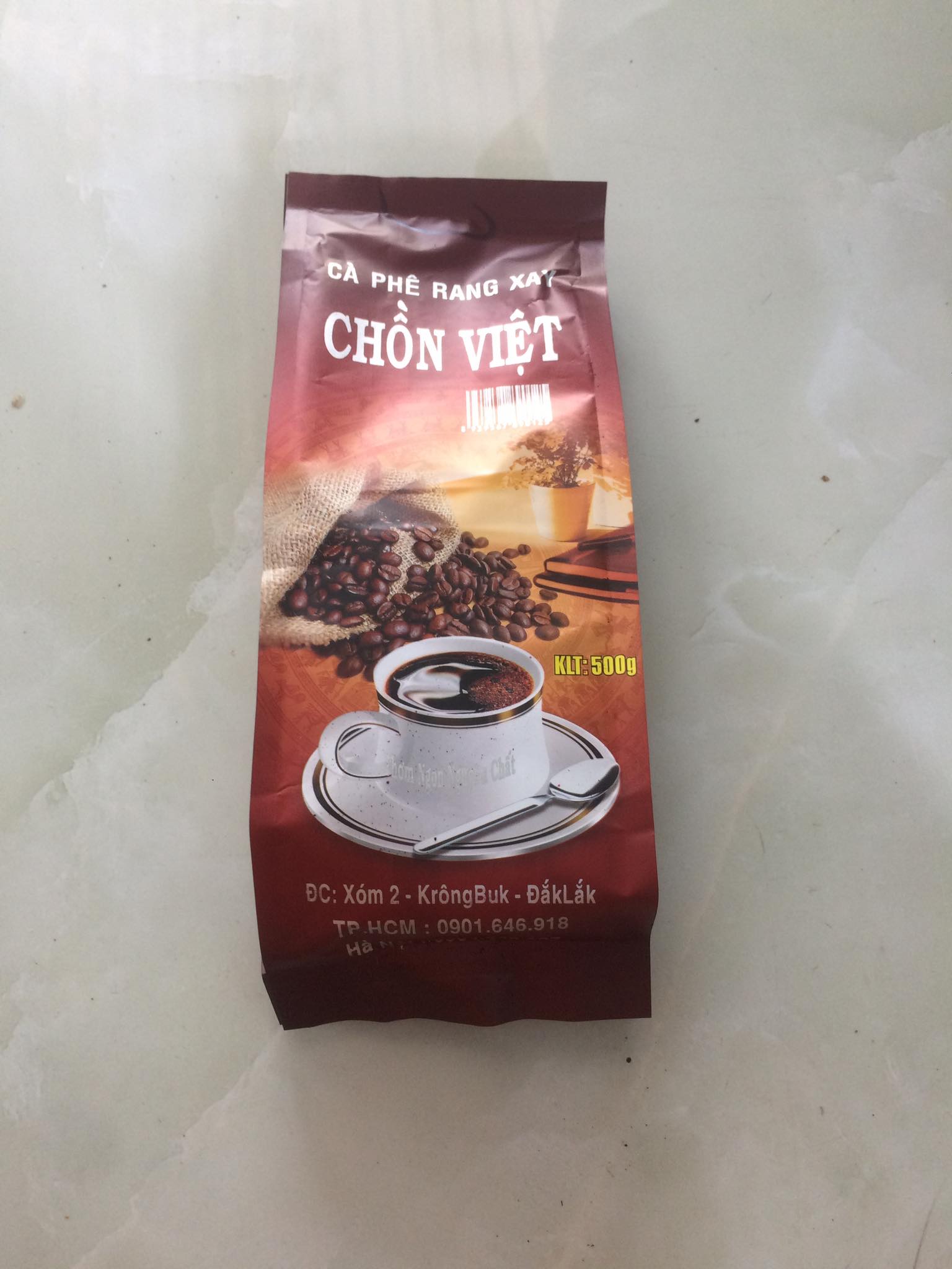 5kg 10 gói cà phê chồn nâu