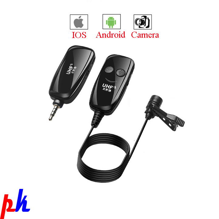 Micro cài áo không dây cho điện thoại, camera P12L