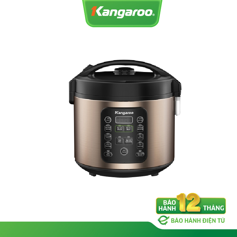   BH 1 Năm  Nồi cơm điện tử Kangaroo 1.8 lít KG18DR6 - Hàng chính hãng 