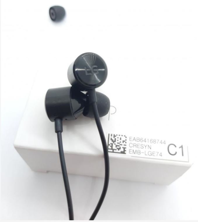 Tai nghe LG V60 V50 V40 Velvet G7 G8 ... zin bốc máy V50 100%, full box giấy