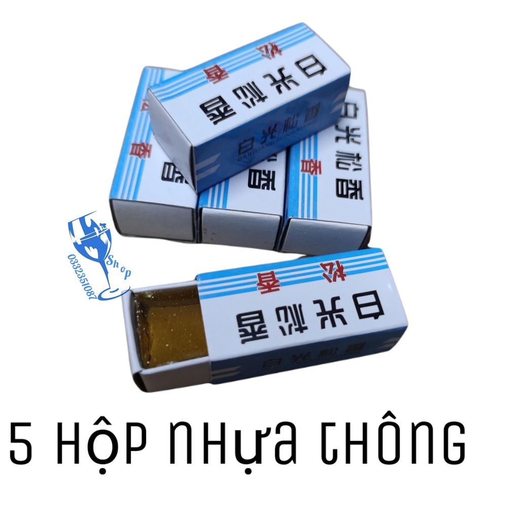 5 hộp nhưa thông