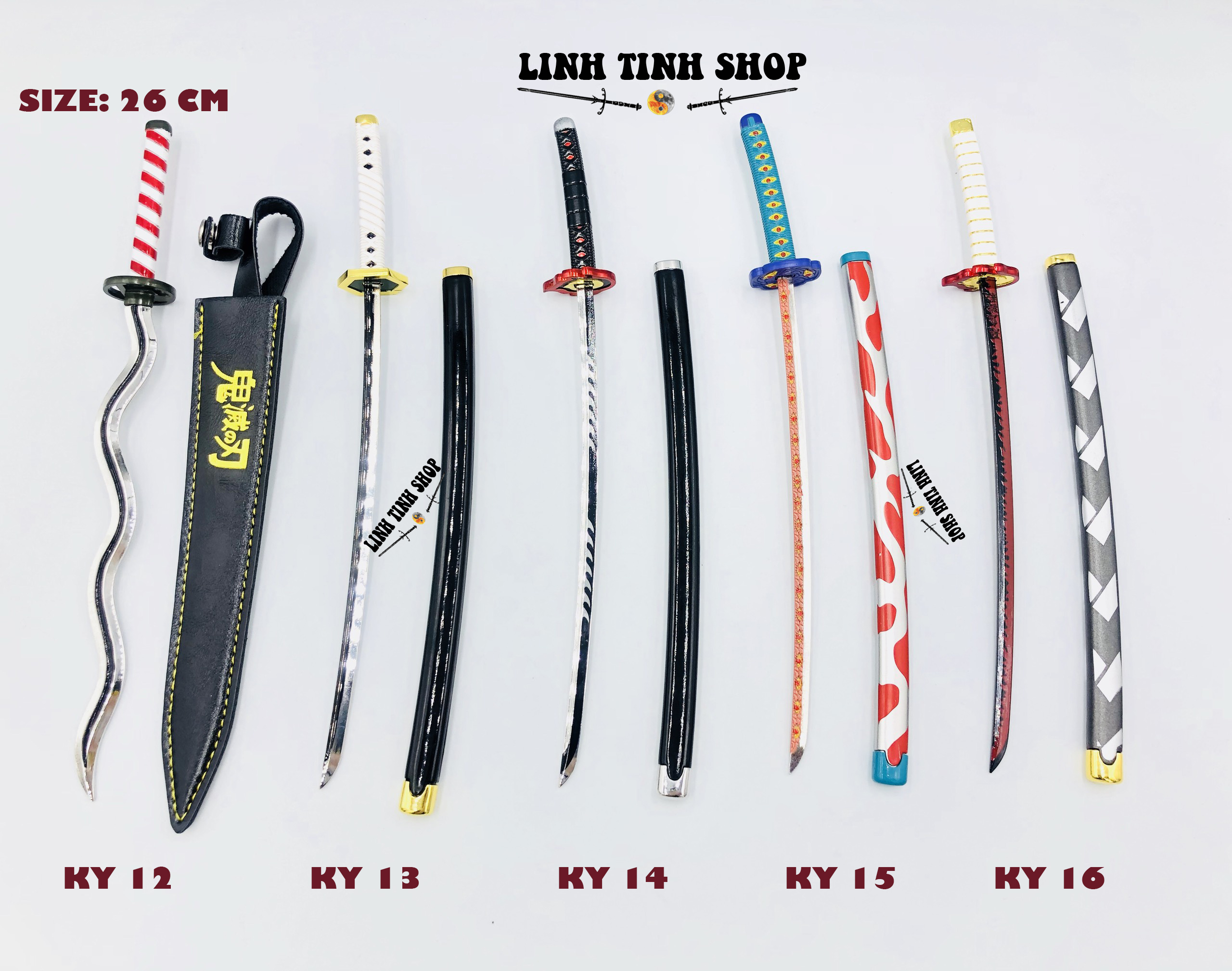 [HCM]Mô hình kiếm kimetsu no yaiba