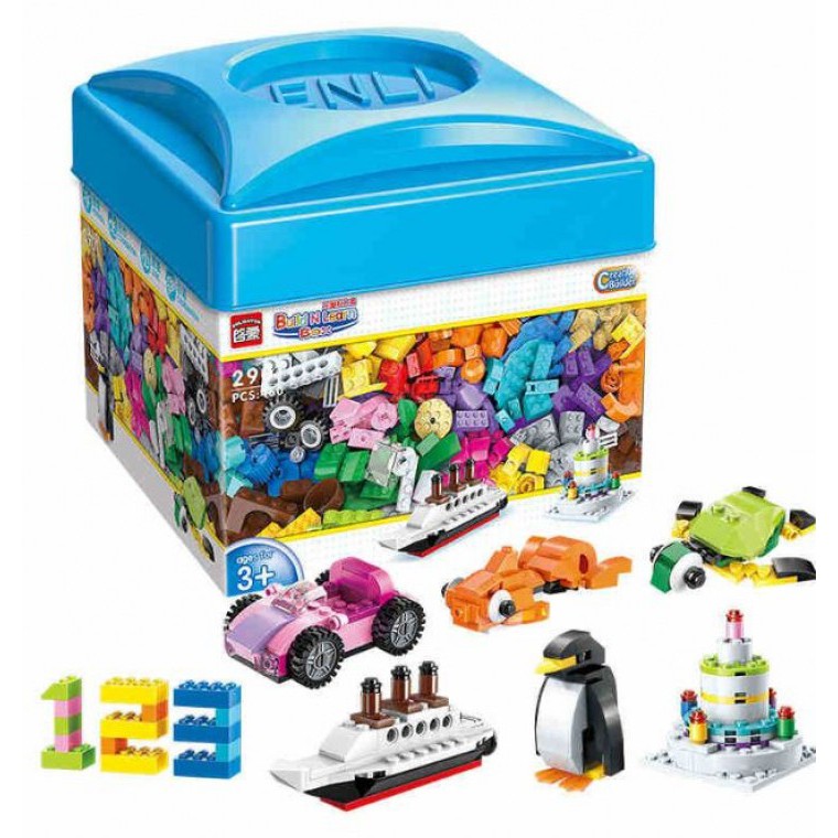 Bộ xếp hình lego xanh