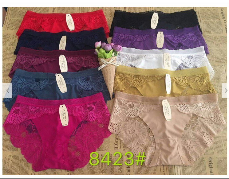Combo 10 quần lót su ren hoa cao cấp