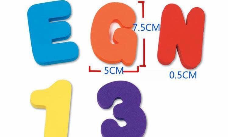 Bộ chữ xốp Munchkin