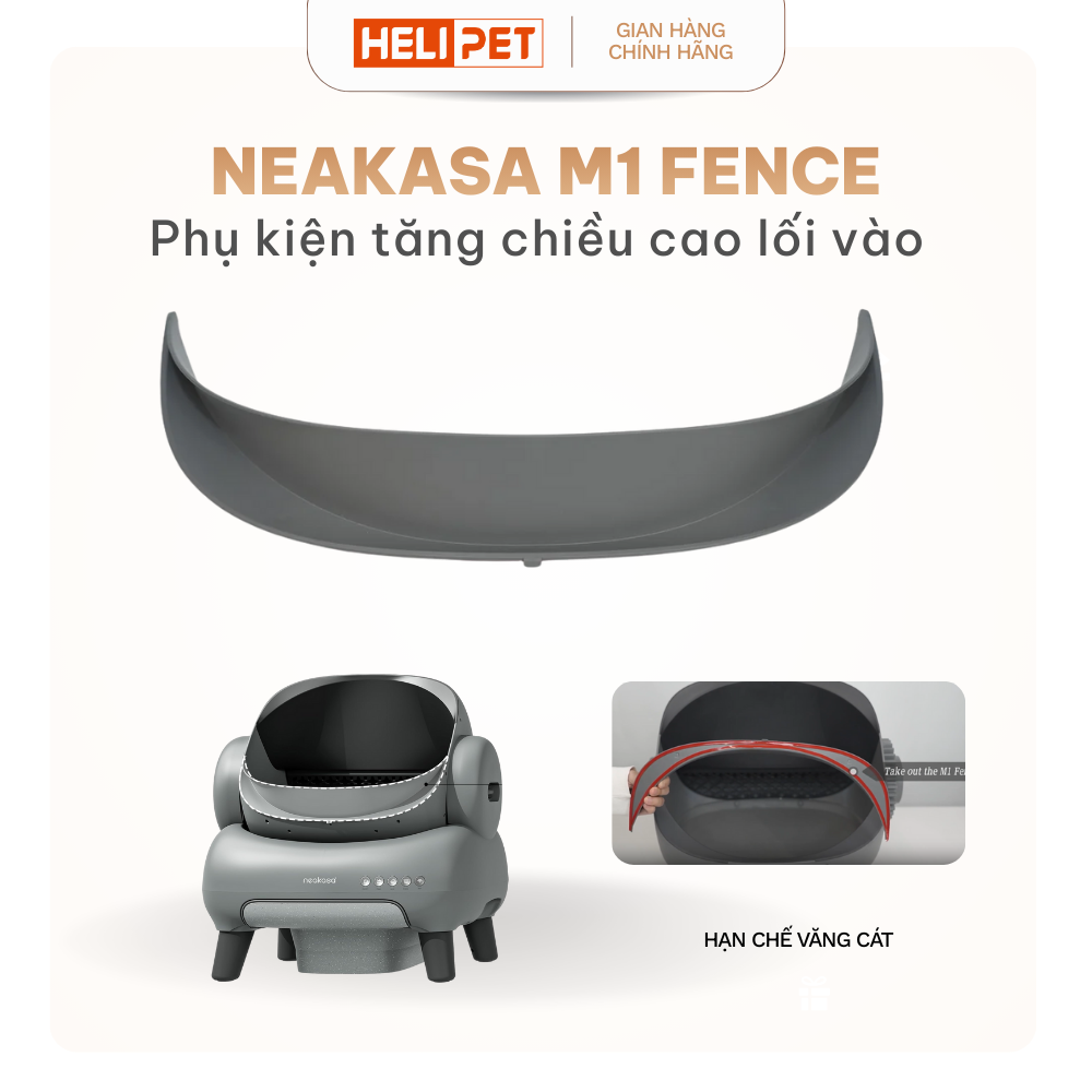 Phụ kiện tăng chiều cao lối vào Neakasa M1 Fence