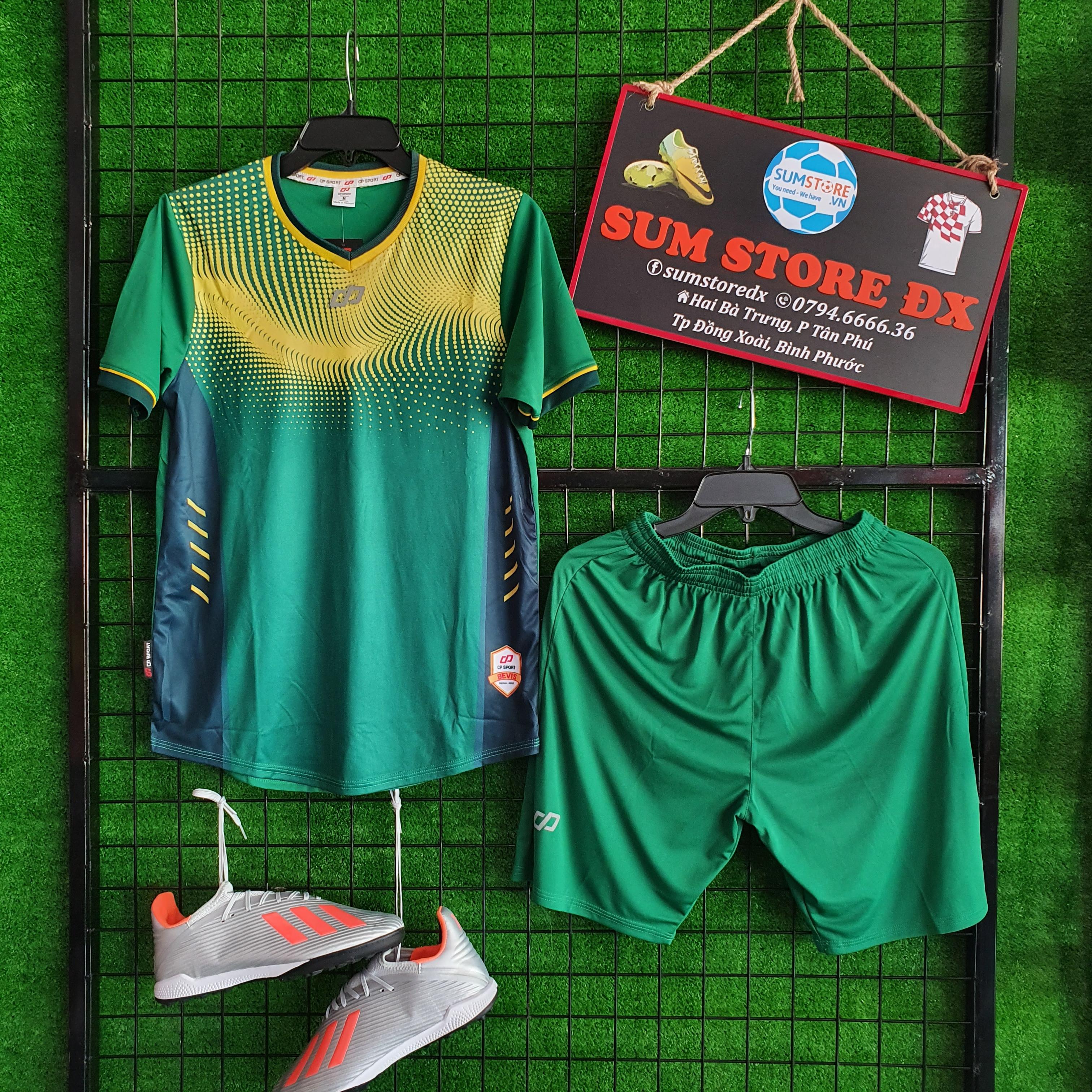 Bộ Đồ Đá Banh –  Áo Bóng Đá Không Logo CP Bevis Két