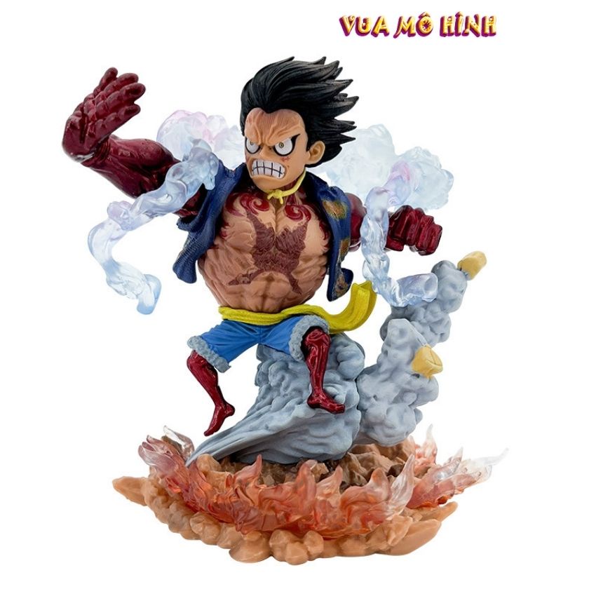 Mô hình One piece - Mô hình Luffy G5 trạng thái chiến đấu cao 14cm, full BOX