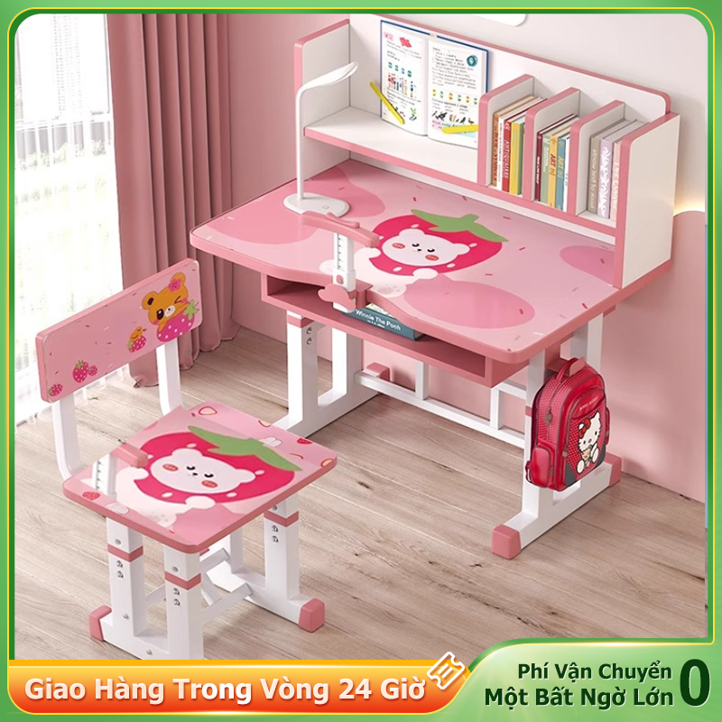 NES bàn học sinh cấp  trẻ em từ 3-16 tuổi đai chống gù lưng chống cận thị điều chỉnh độ cao giảm giá 50%