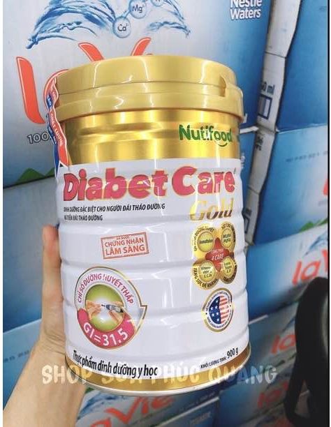 (Date 2026) Sữa tiểu đường Nutifood Diabet Care Gold 900g dành cho người tiểu đường và tiền tiểu đườ