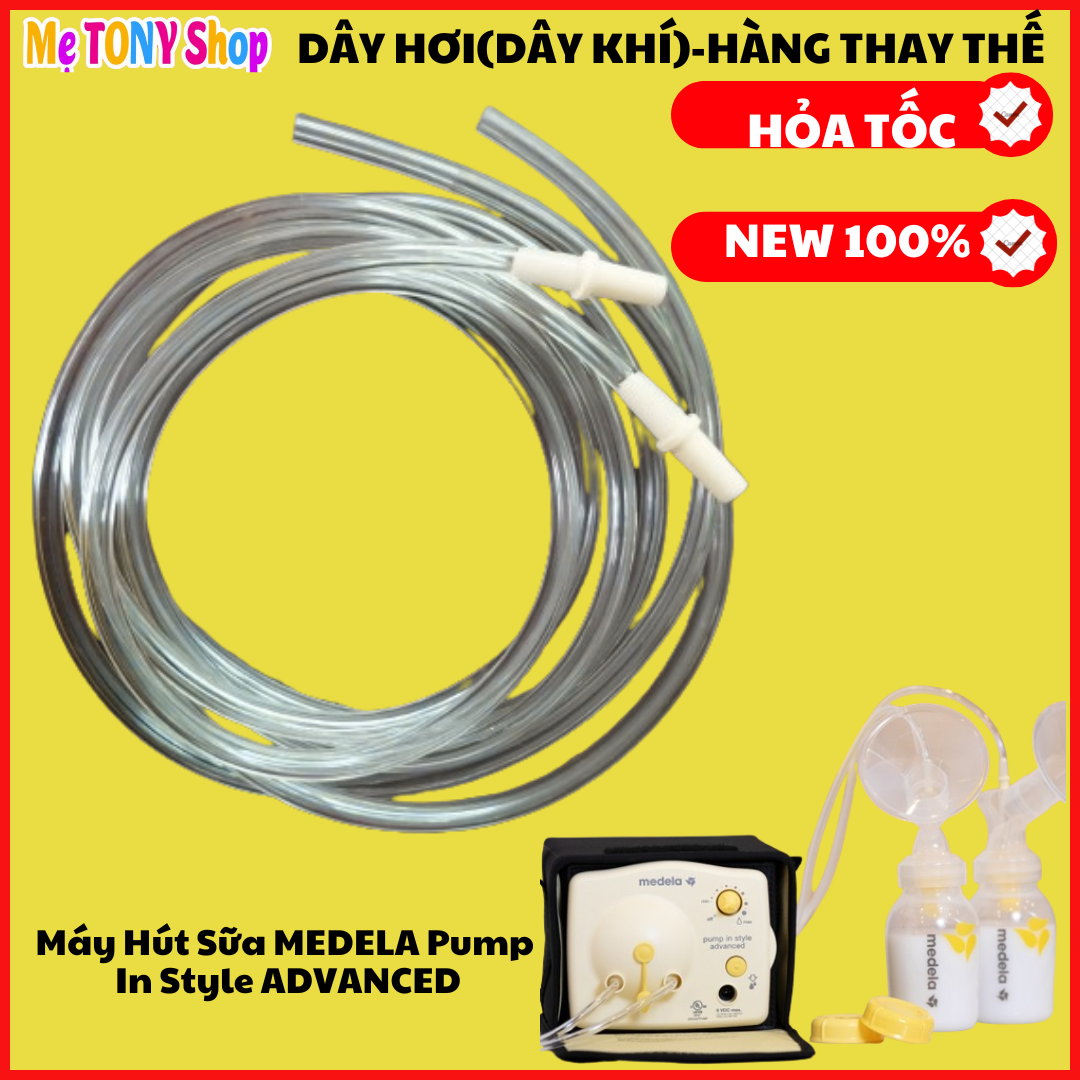   Xem Clip Thực Tế Dây Hơi Cho Máy Hút Sữa Medela Pump In Style Advanced  Hàng Phụ Kiện Thay Thế  