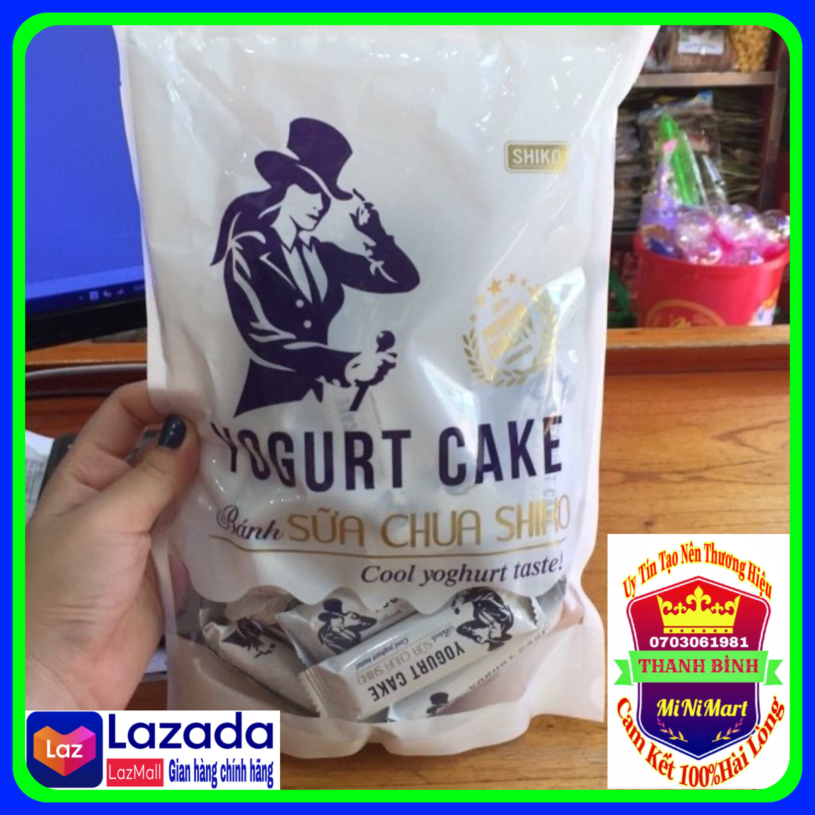BÁNH SỮA CHUA YOGRT SHIKO  GIÒN 300g
