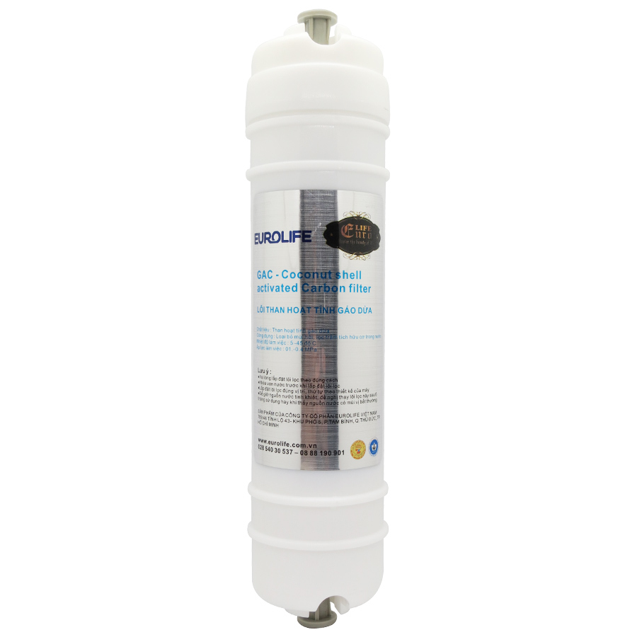 Lõi lọc gac dùng cho máy lọc nano - ultra filter eurolife uf5 el-gac-uf