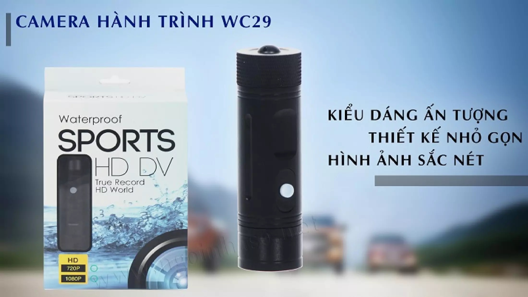 Camera hành trình sports hi-hd mẫu wc29