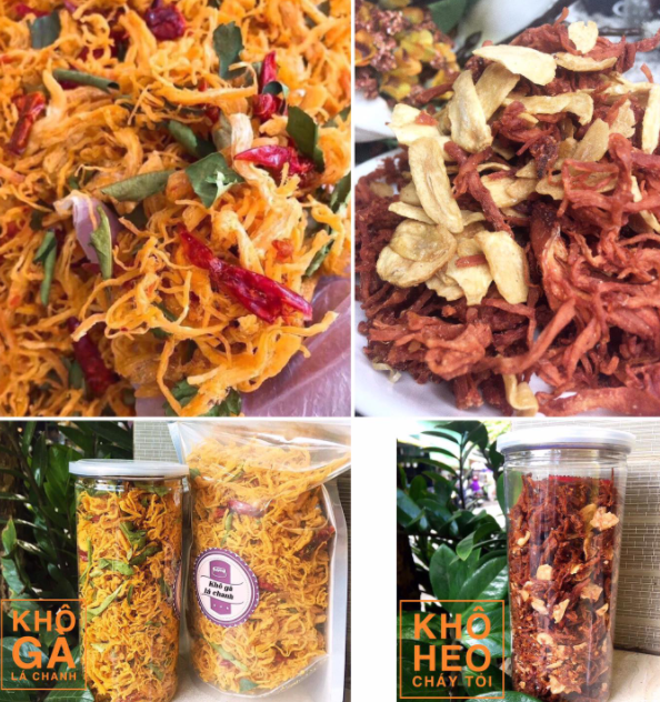 (  FREESHIP MAX + DEAL GIẢM SÂU)khô mix 3 vị ( heo , mực , gà ) 500 gram hộp lớn _tinhhoatrathaomoc