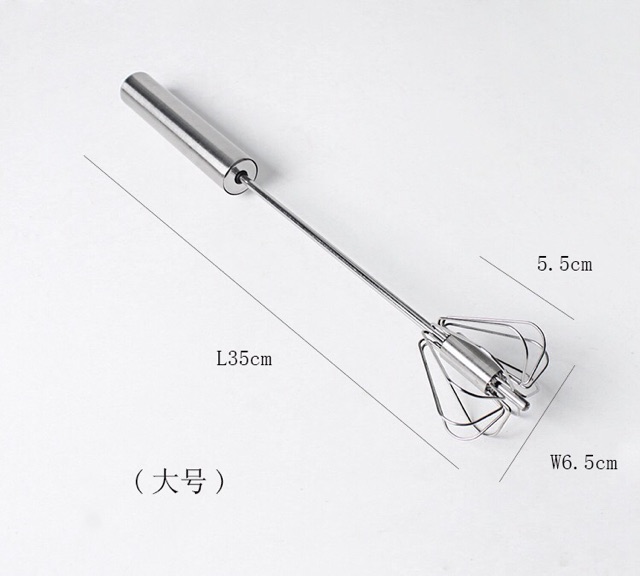 Dụng Cụ Đánh Trứng Tự Động, Đánh Bột Làm Bánh Tiện Lợi, Nhanh Chóng Trộn Đều, Inox 304 An Toàn