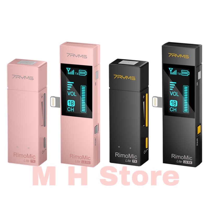Micro Thu Âm Không Dây Cho Iphone, Android 7Ryms Rimomic