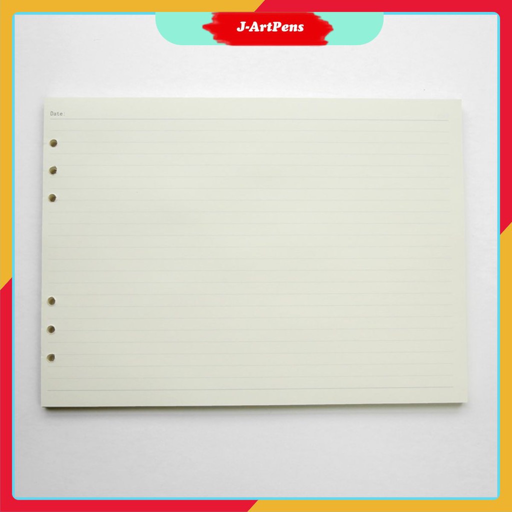 (NEW) Giấy Refill A4 6 Lỗ Gird - Line 60 Tờ - 120 Trang (Giấy Sổ Còng)