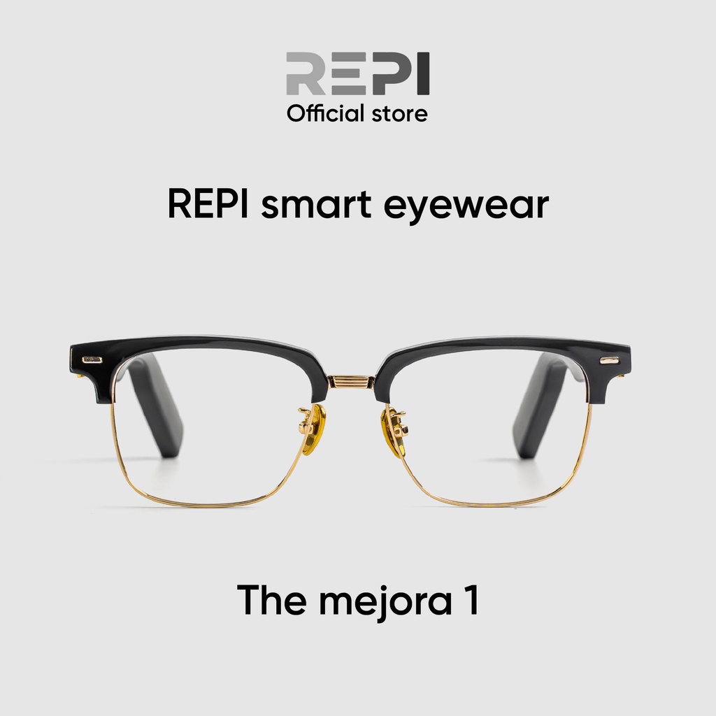 Kính Nghe Nhạc Repi Smart Eyewear -The mejora 01- Tích Hợp Loa Bluetooth - Nghe Nhạc - Nhận Cuộc Gọi - Nhiều Kiểu Dáng
