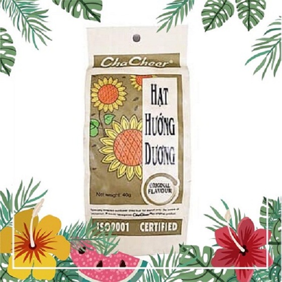 (Combo 10 gói loại 130g) Hạt Hướng Dương Chacheer vị Mộc , dừa 130g