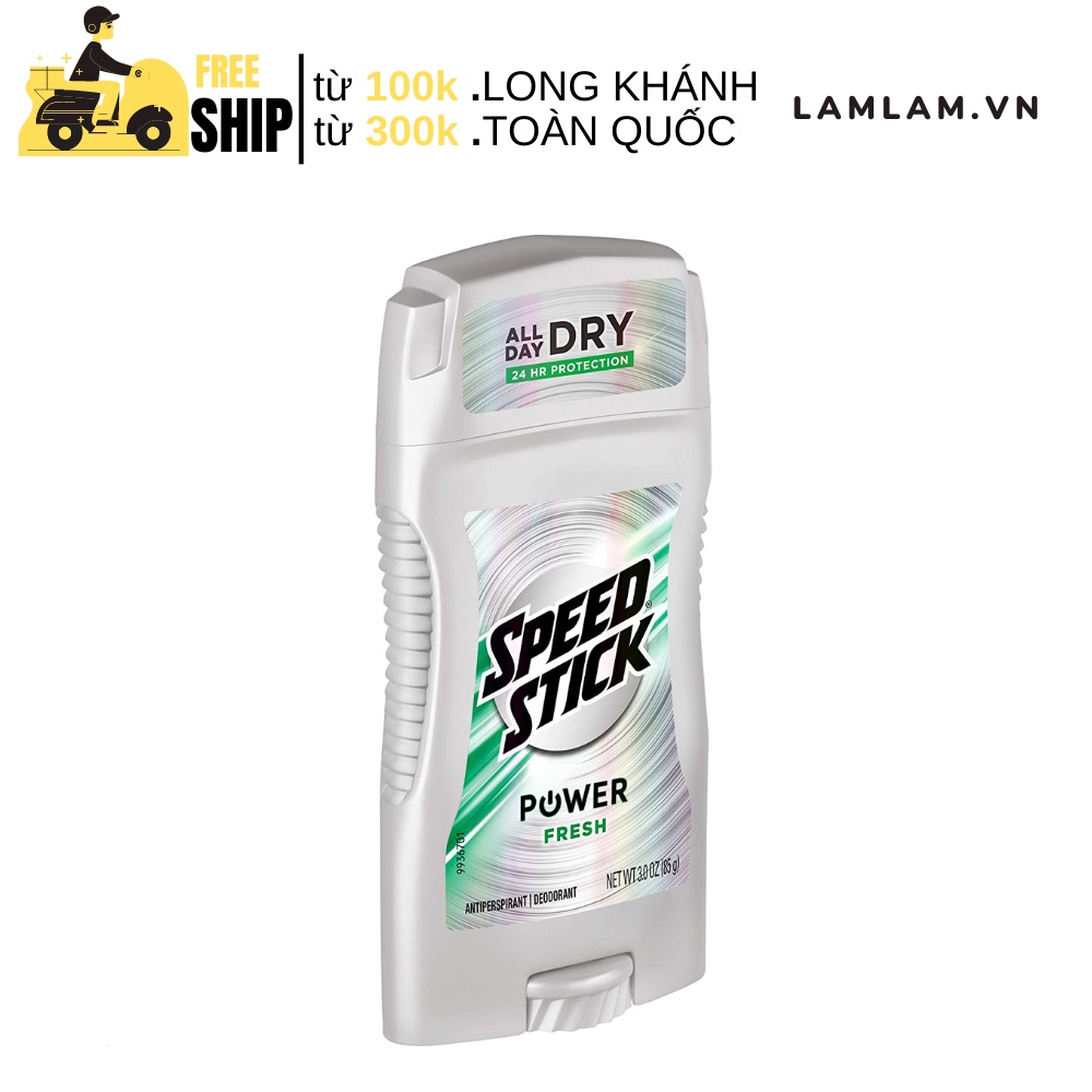 Lăn khử mùi nam speed stick 85g - made in usa