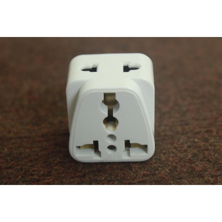 PHÍCH CẮM ( ổ cắm) PS18A2 CHUYỂN ĐỔI 3 CHẤU KÈM CHIA 2 Ổ ( hàng Thái Lan)